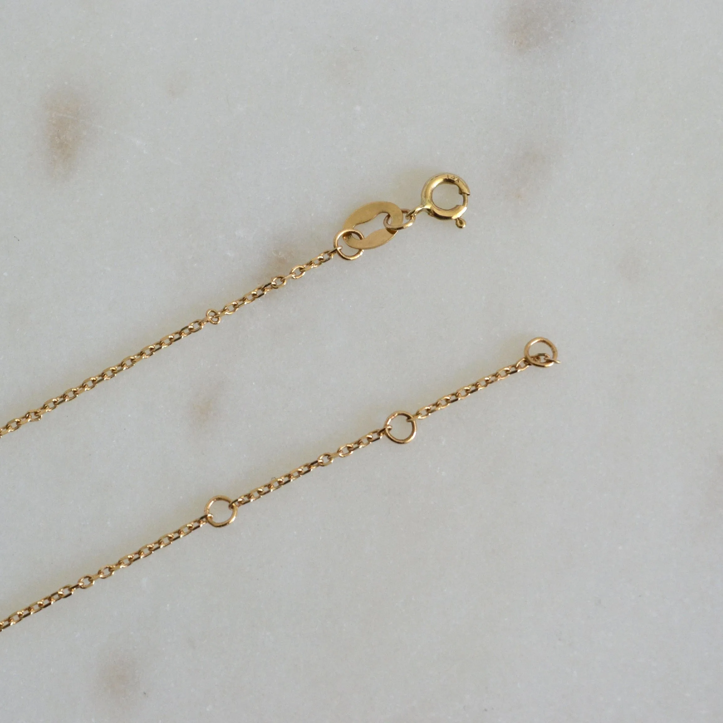 14k Turquoise Bar Bracelet