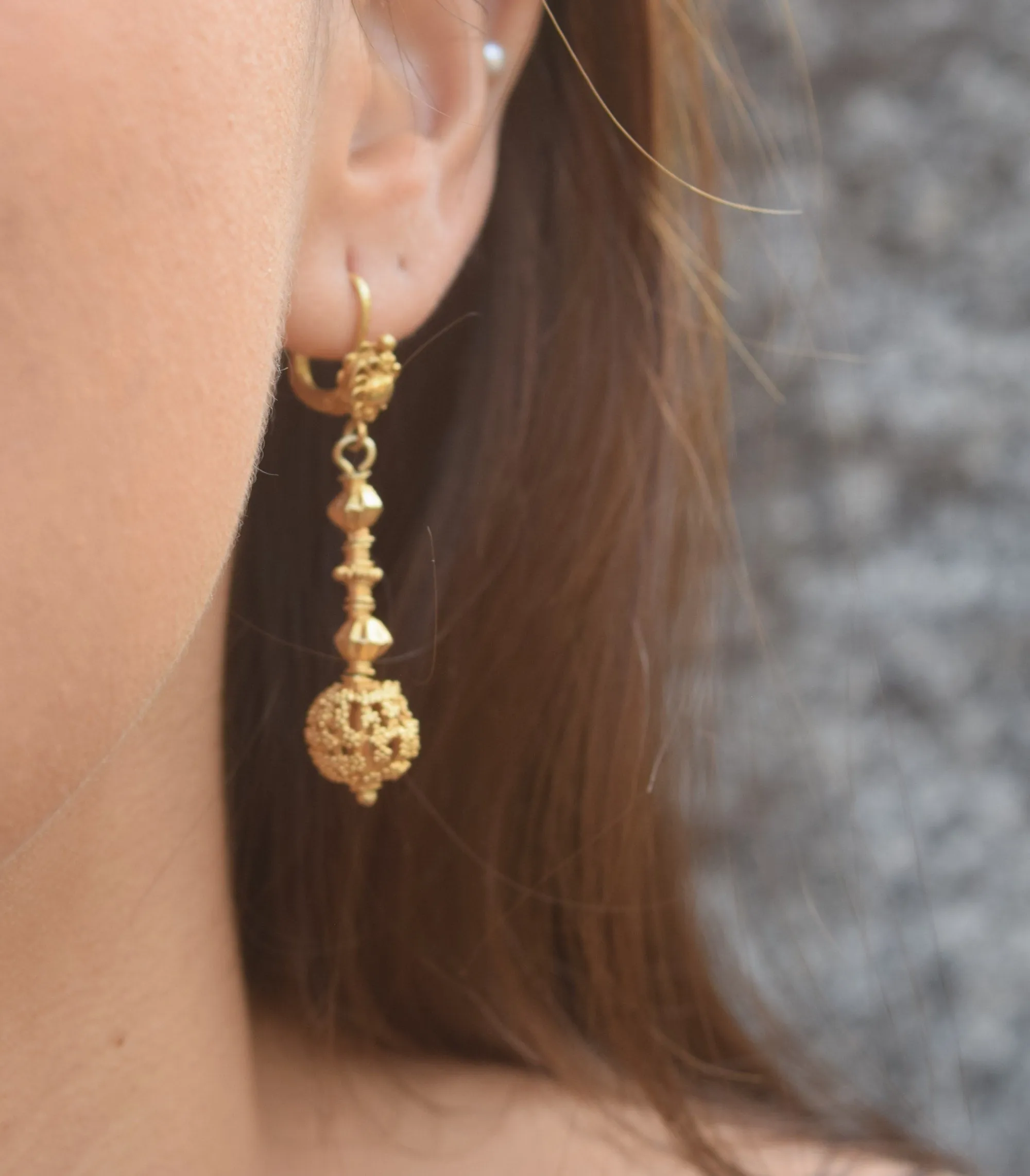 Amami Tambourine Earrings