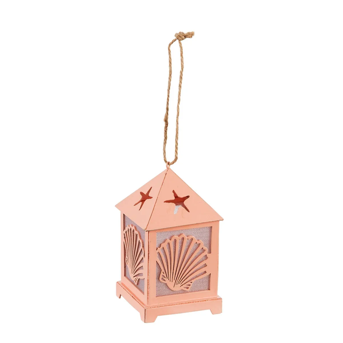Coastal LED Lantern Ornaments
