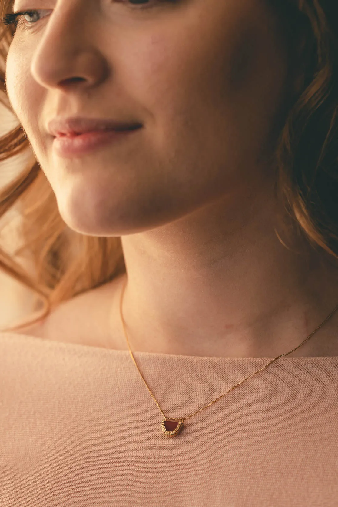 Deco Petal Pendant - small