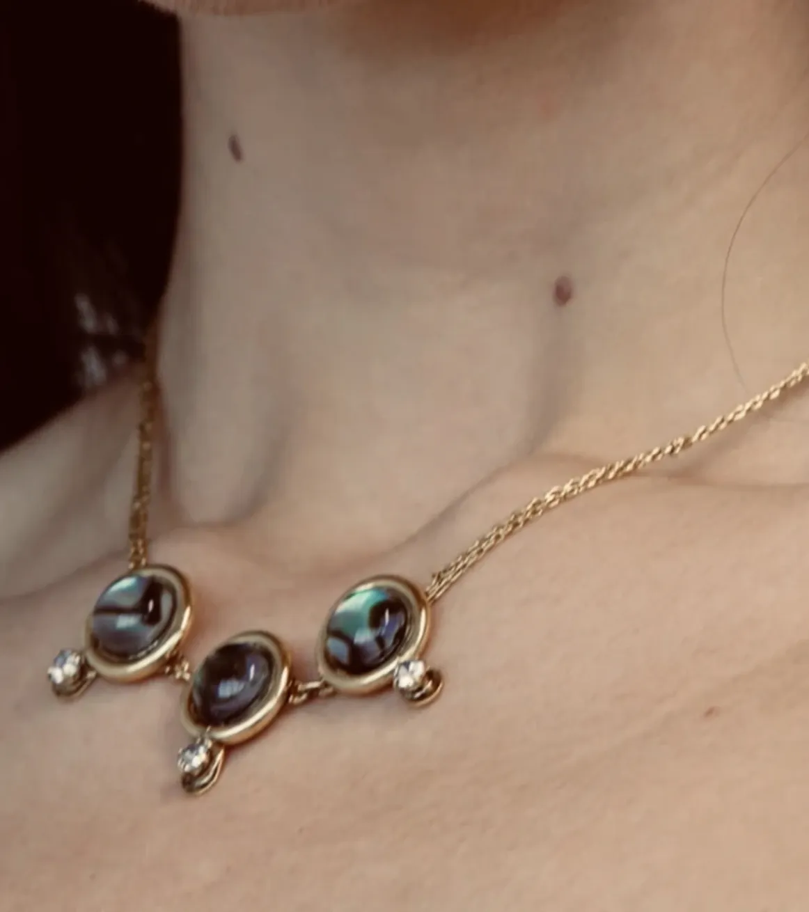 Lionette Zohar Necklace Abalone
