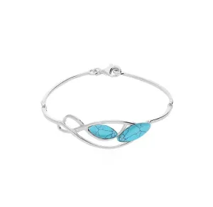 MILENA Elegant Turquoise Bangle