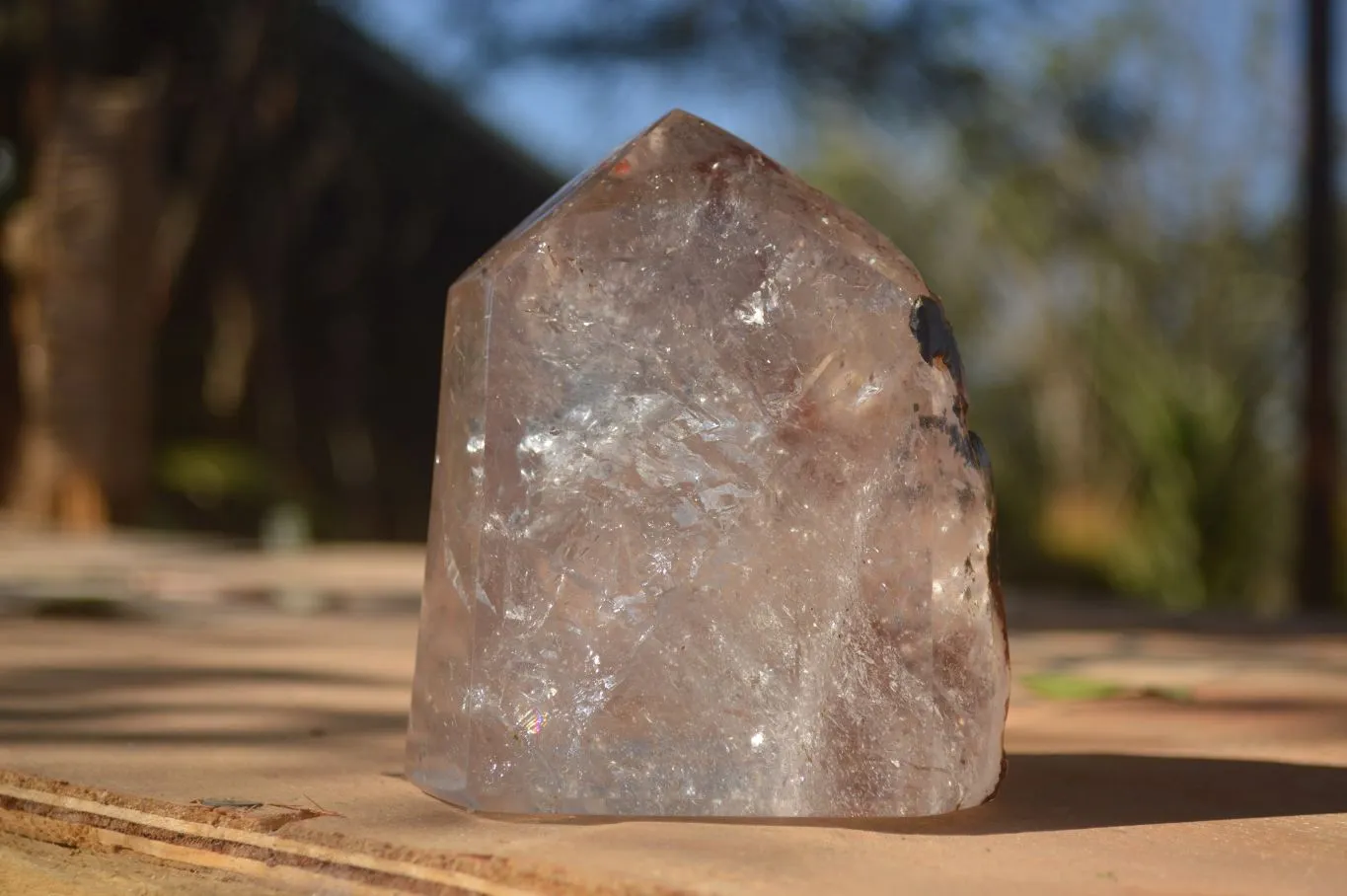 Polished Stunning Pair Of Quartz Points x 2 From Madagascar