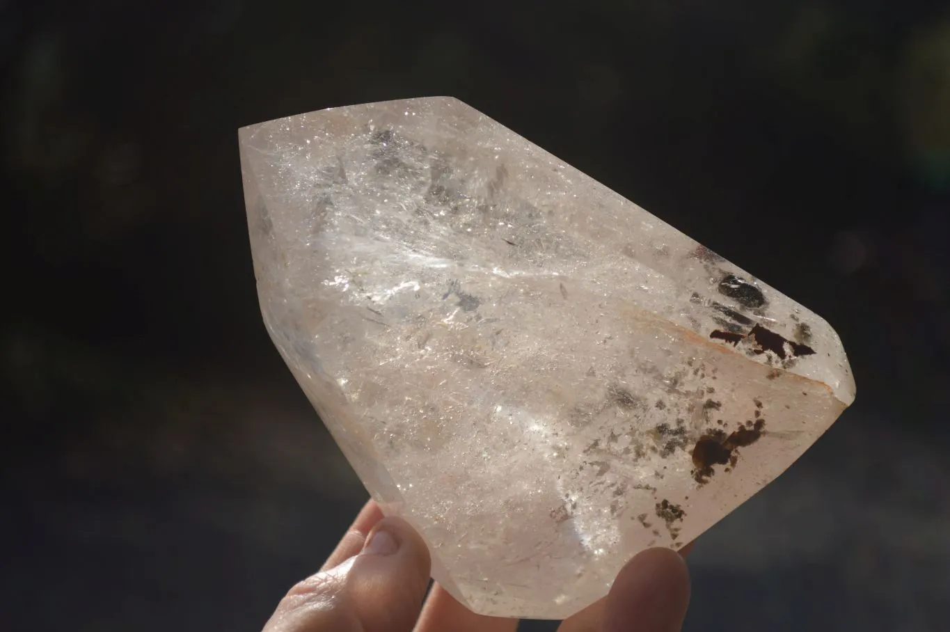 Polished Stunning Pair Of Quartz Points x 2 From Madagascar