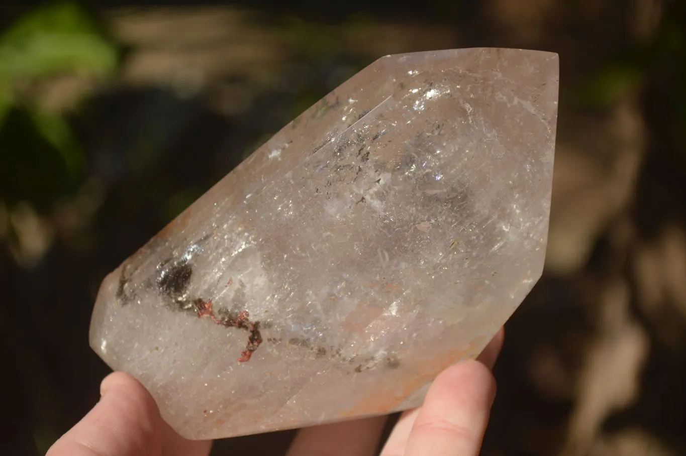 Polished Stunning Pair Of Quartz Points x 2 From Madagascar