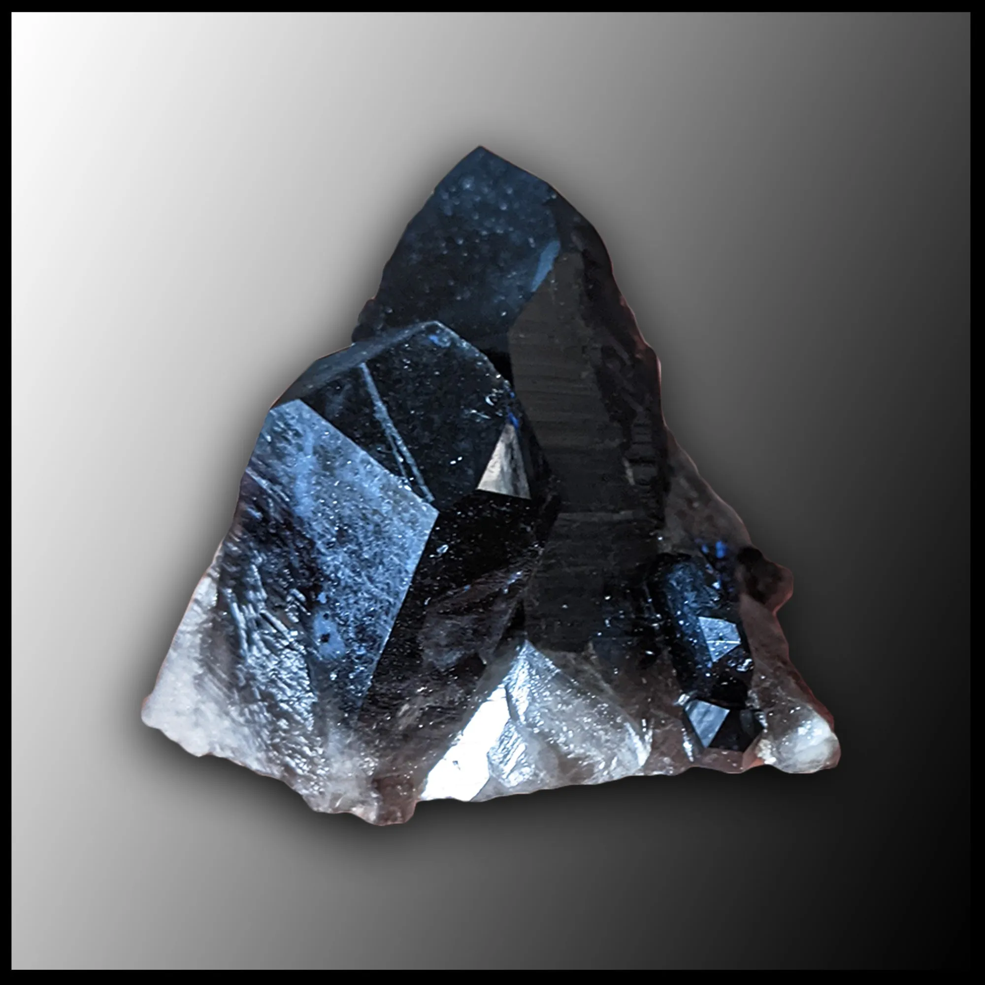 Smoky Quartz Cluster
