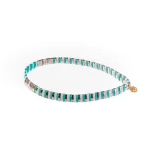 Supernova - Silver/Turquoise/White