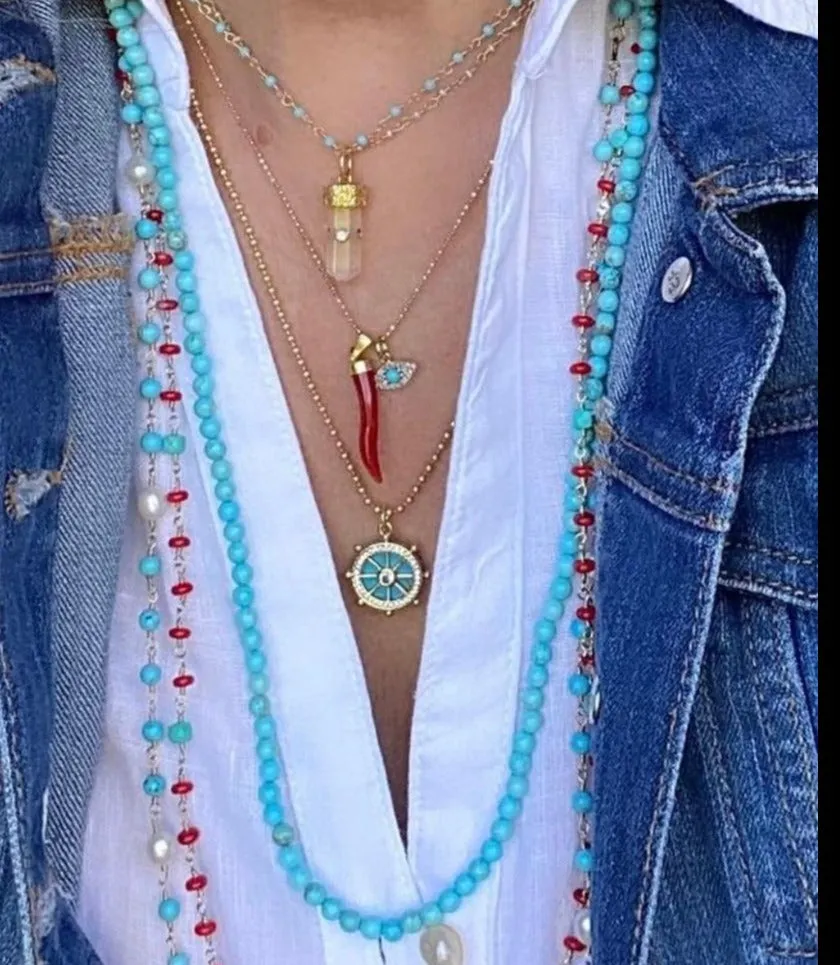 Turquoise Necklace - Shimi
