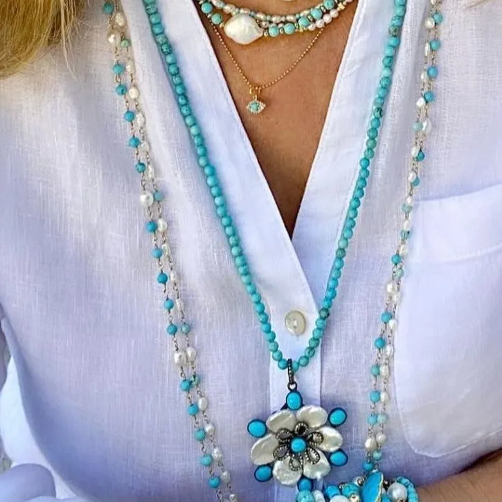 Turquoise Necklace - Shimi