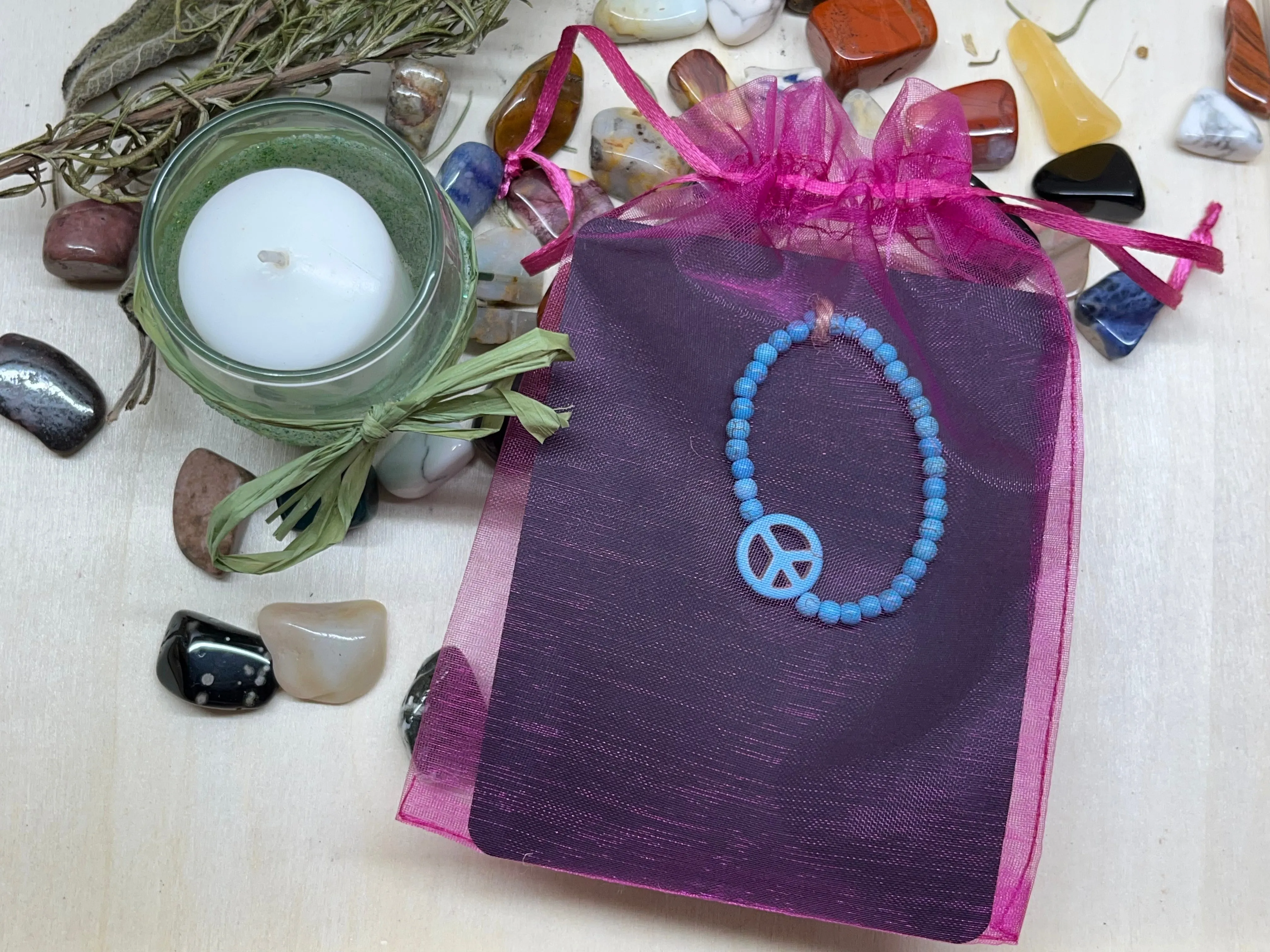 Turquoise Peace Bracelet