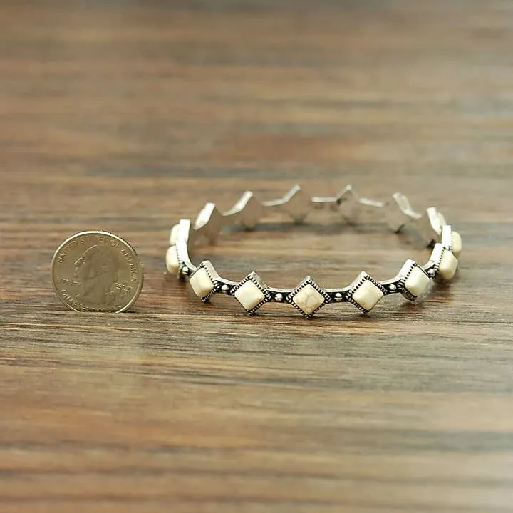 White Turquoise Bracelet