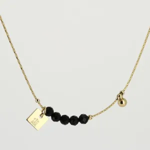 Zag Bijoux Bello Onyx Necklace