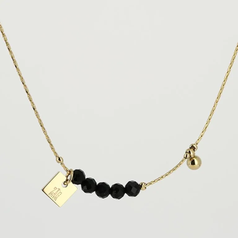 Zag Bijoux Bello Onyx Necklace